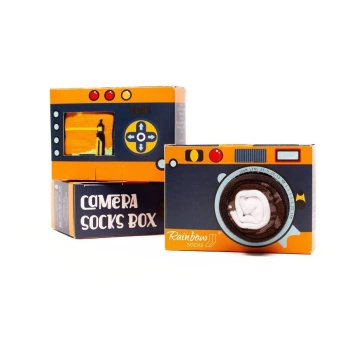 Skarpetki aparat fotograficzny