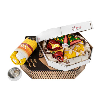Zestaw Skarpet Skarpetki Pizza Mix & Skarpetki Piwo w Puszce
