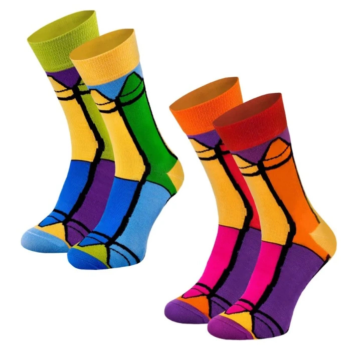 Skarpetki kredki Rainbow