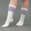 Skarpetki w Paski z Szerokim Ściągaczem dla Kobiety