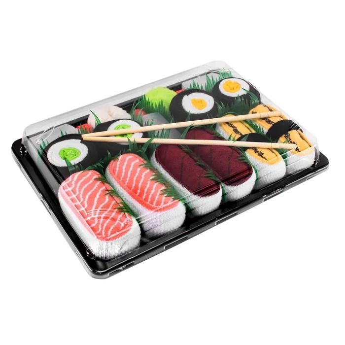 Skarpetki Sushi 5 Par Łosoś Tuńczyk Tamago Maki